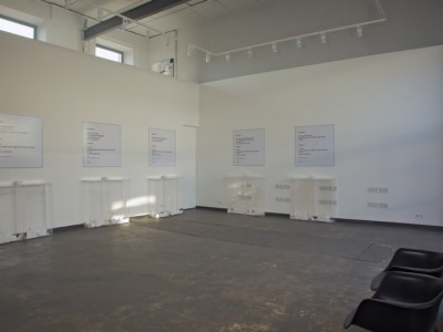 Юрий Альберт. Moscow Poll. 2009. Вид инсталляции. © Автор / Yury Albert. Moscow Poll. 2009. Installation view. © Artist