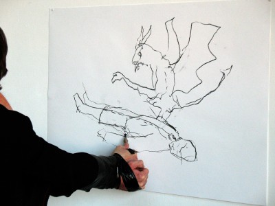 Вадим Захаров. No distance. Одна работа – сто интерпретаций. 2007. Видео. Courtesy автор / Vadim Zaharov. No distance. One work – a hundred interpretations.” 2007. Video. Courtesy of the author/ VadimZaharov. No distance. One work – a hundred interpretations.”2007. Video. Courtesy of the author